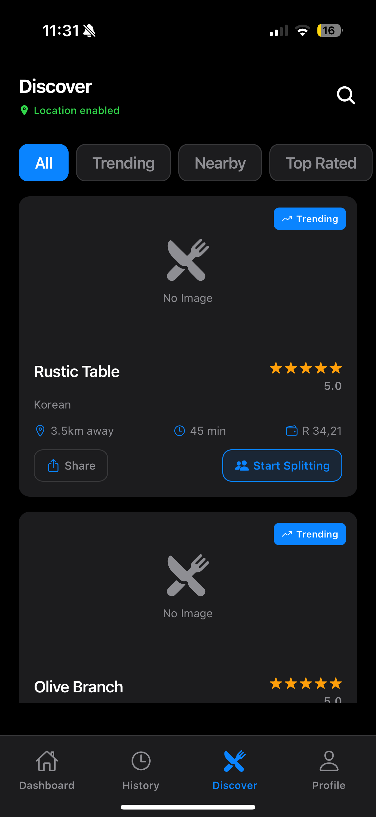 Shariz App - Discover